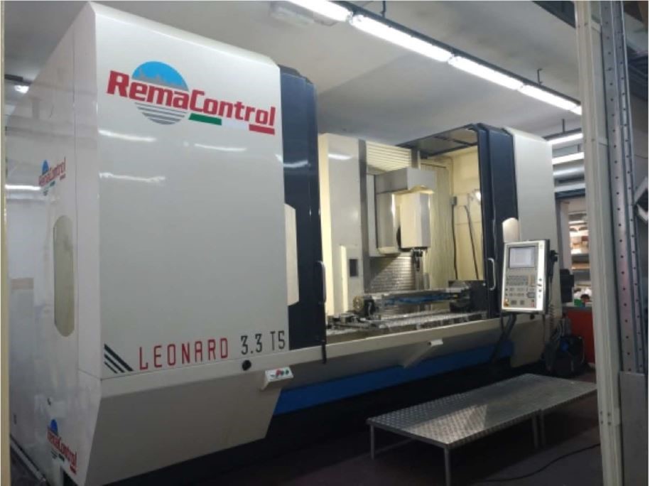 Vertical machining center REMA CONTROL LEONARD LT4 33