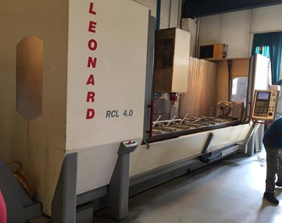 Vertical machining center REMA CONTROL LEONARD RCL 4.0