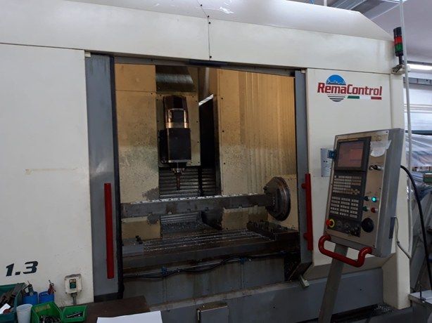 Vertical machining center REMA CONTROL NEWTON NT4 13 T4