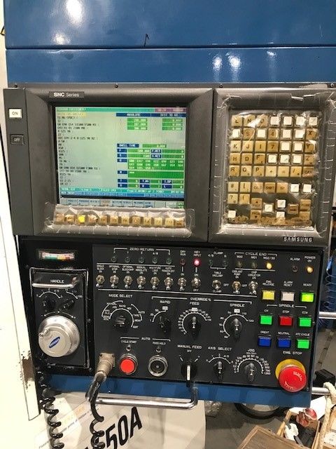 Vertical machining center SAMSUNG LCV-50A