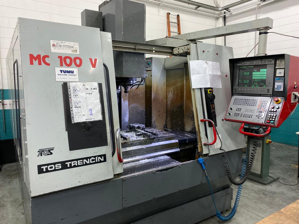 Vertical machining center TOS TRENCIN MC100V