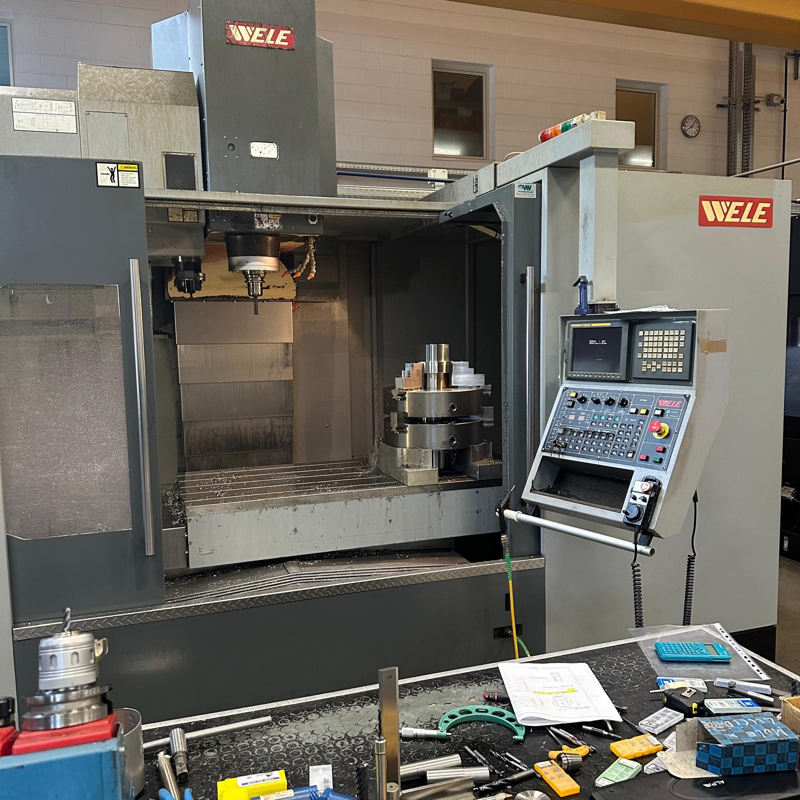 Vertical machining center WELE AA1680#50
