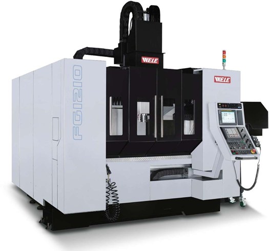 Vertical machining center WELE FG 1610/1612/2012