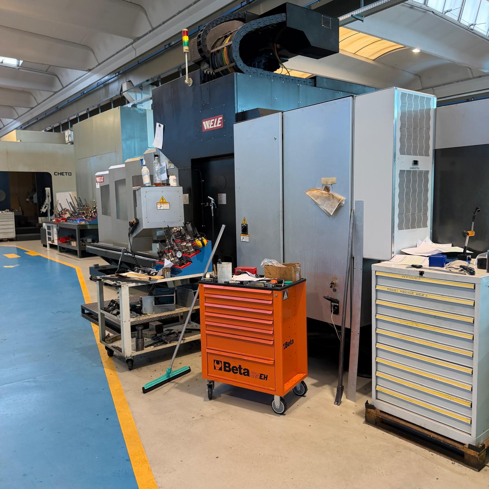 Vertical machining center WELE SB-316
