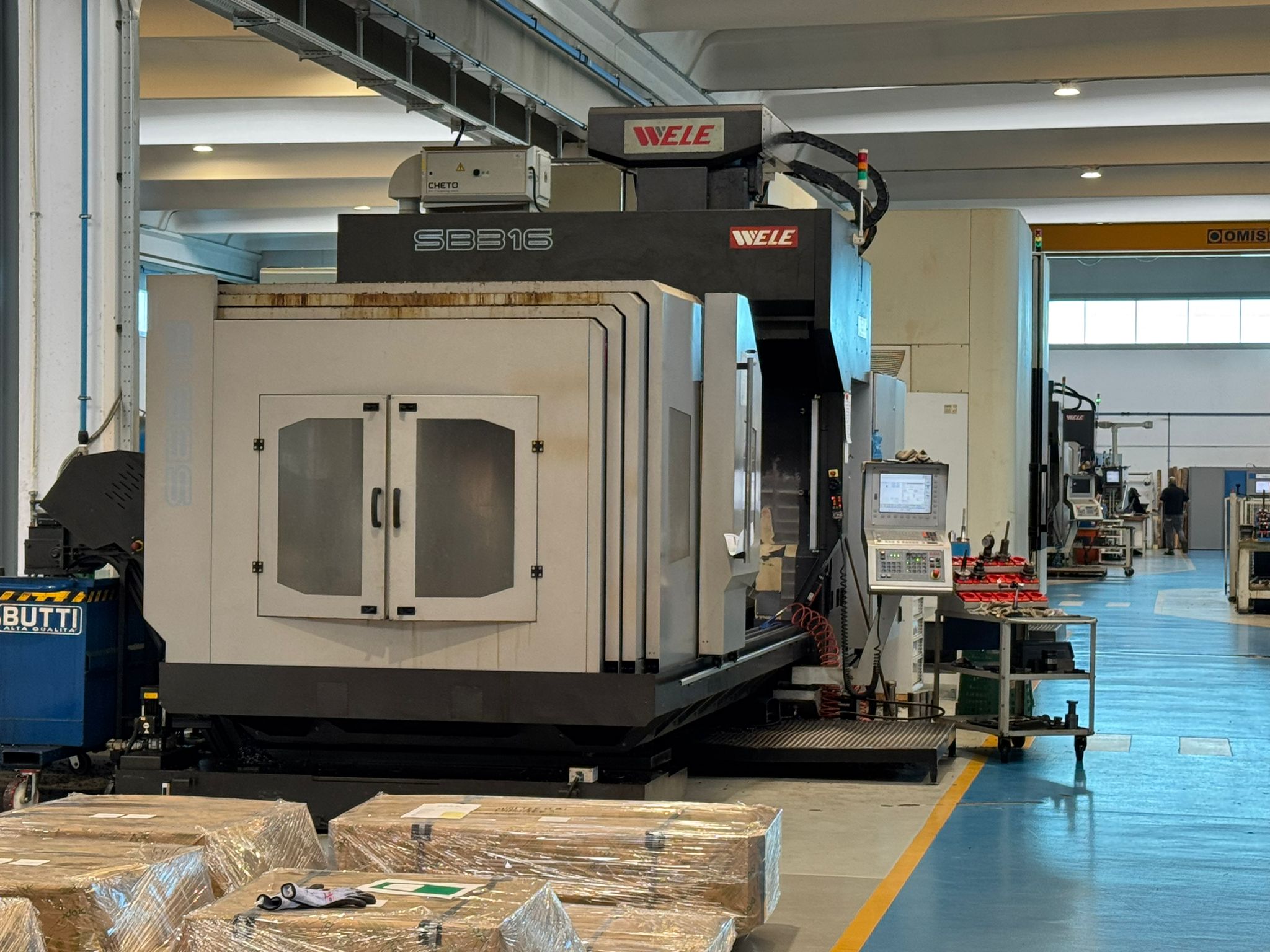 Vertical machining center WELE SB-316