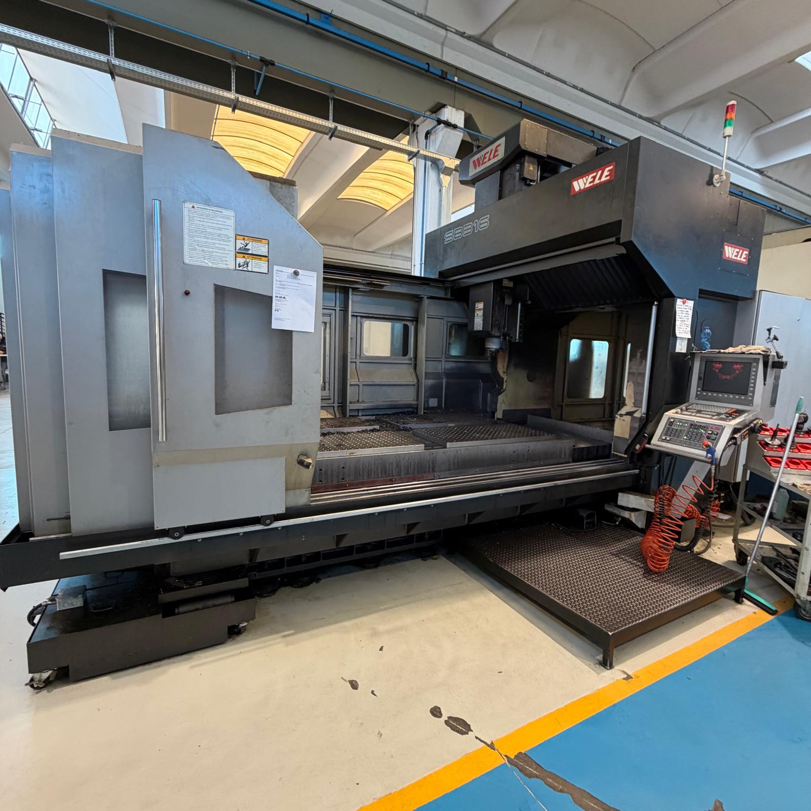 Vertical machining center WELE SB-316